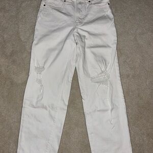 Old Navy Women's High Rise Jeans - White